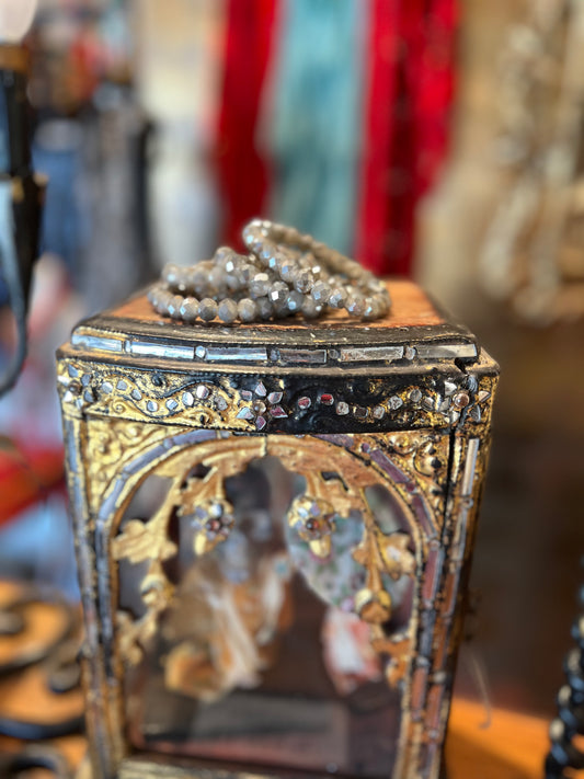 Taupe Crystal Bracelet