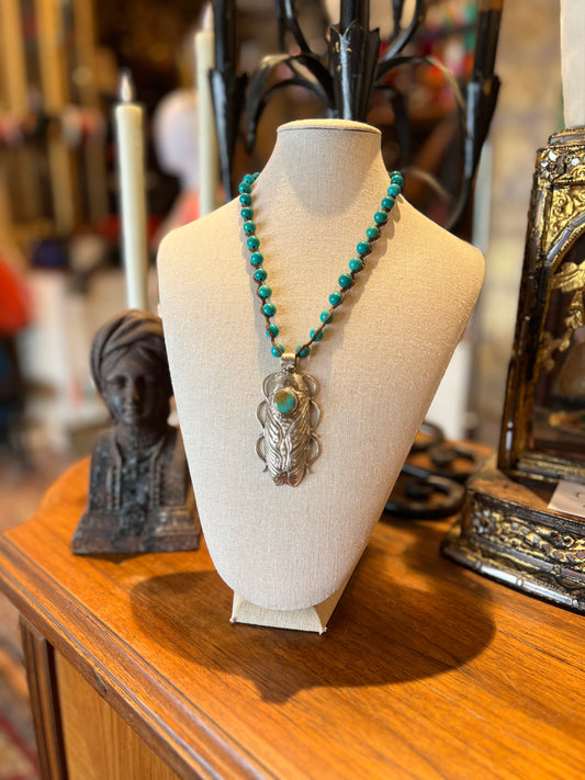 Cicada with Turquoise Stones 1430,1431