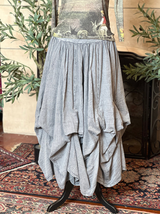 All Tied Up Skirt in Grey