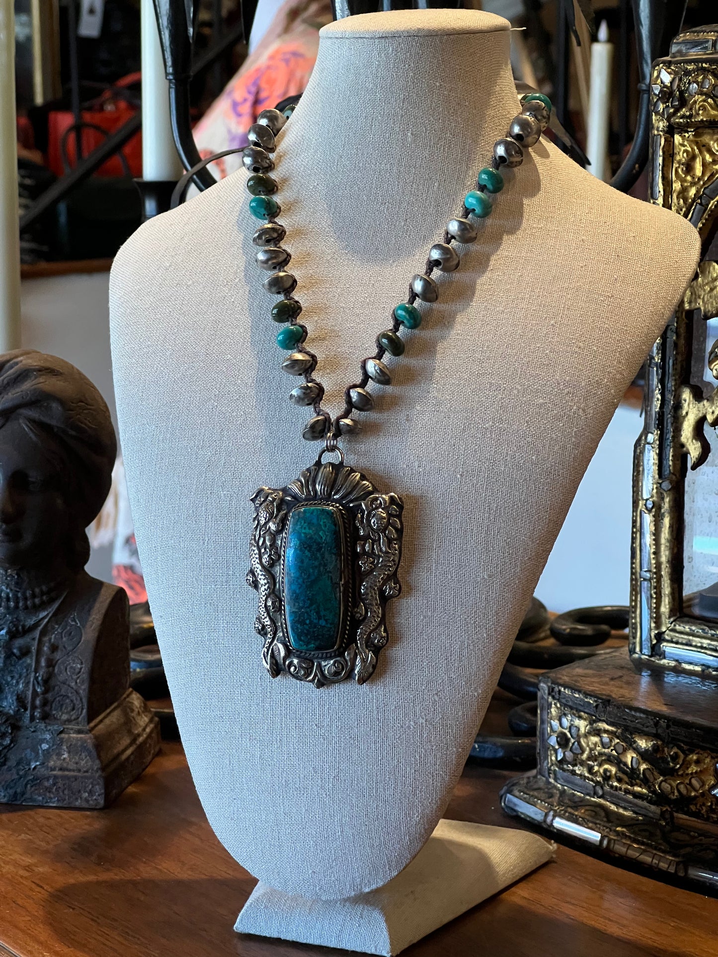 Mystic Dragon Necklace with Chryscola 1497
