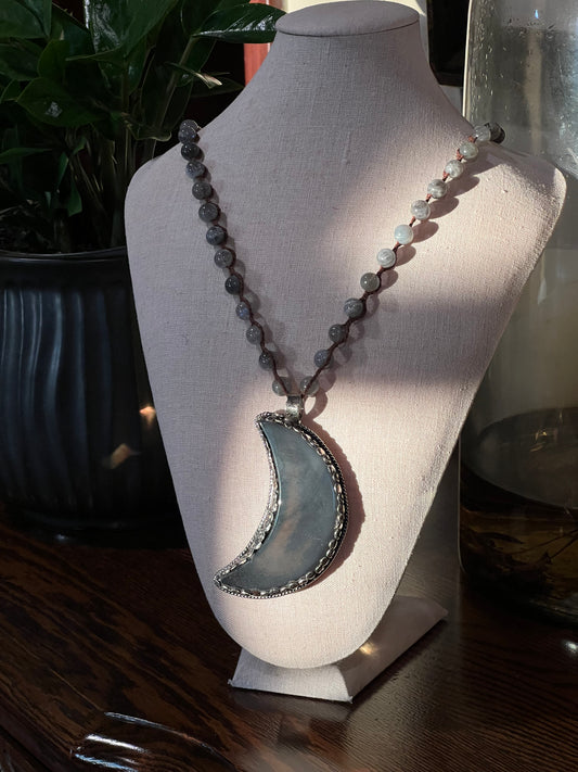 Grey Agate Moon 1493