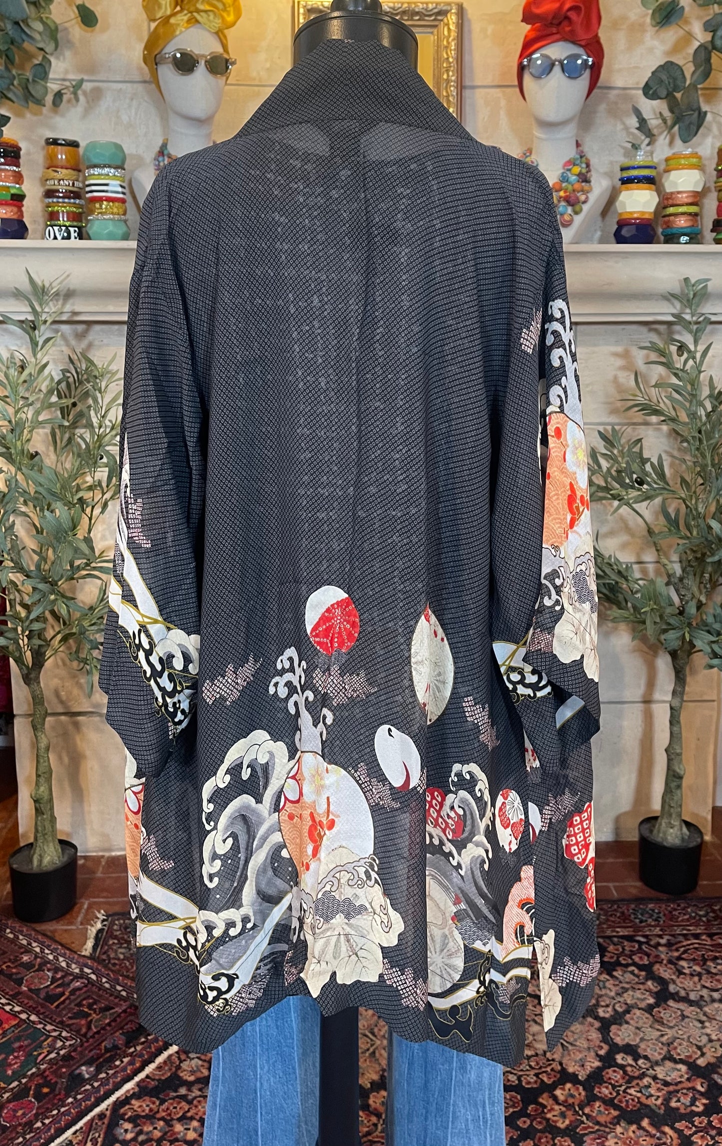 Lunar Wave Kimono