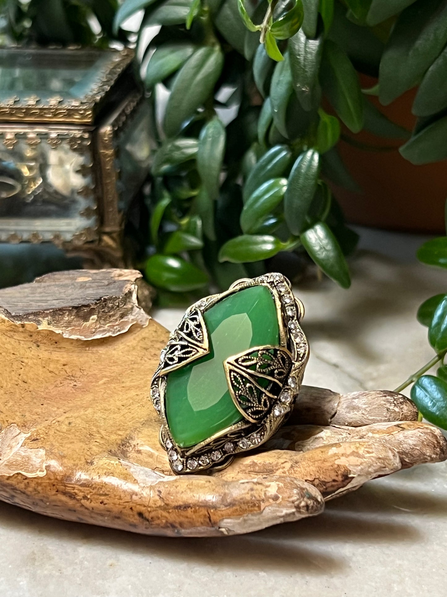 Mystic Ring in Jade 515