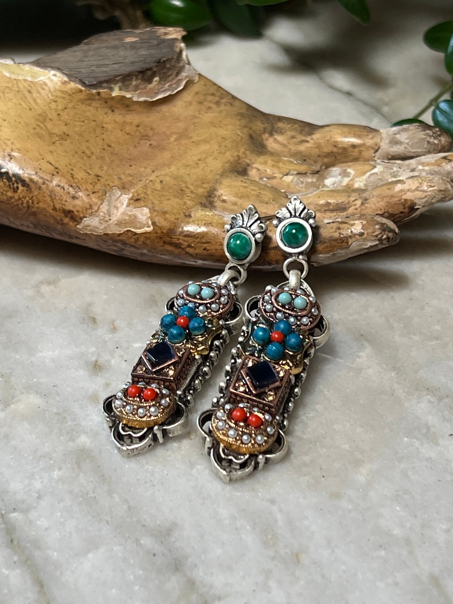 Earrings in Magic Carpet
