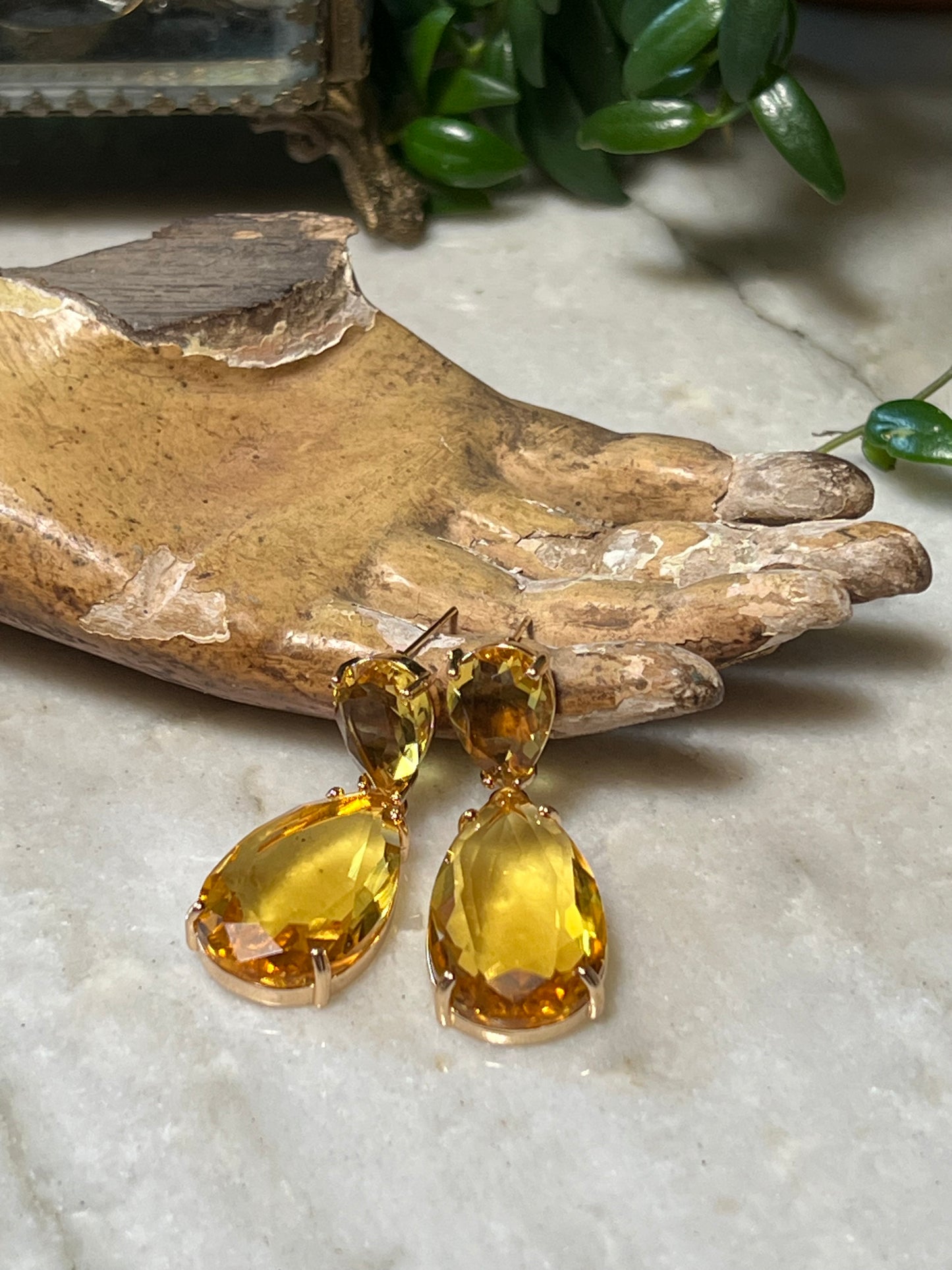 Drop Earring in Golden