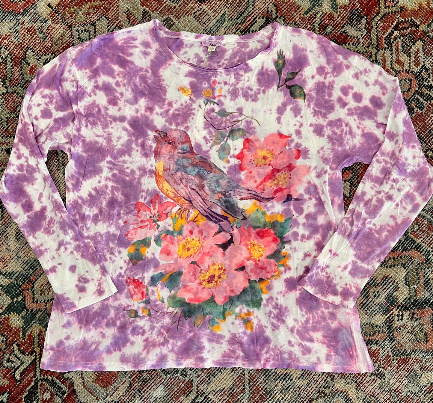 top
tie dye
T Shirt
long sleeve
chateau bel age boutique
chateau bel age
bird
bel age boutique