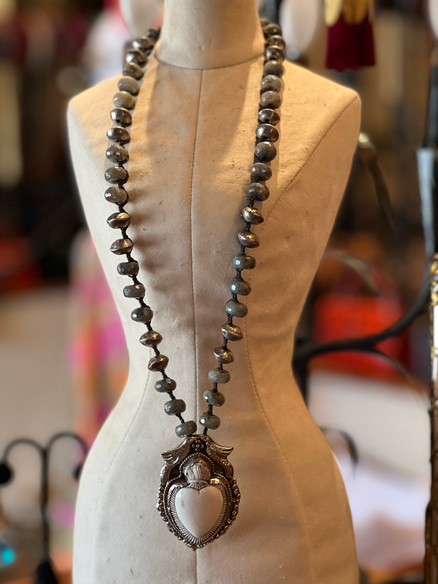Heart Pendant Necklace #110