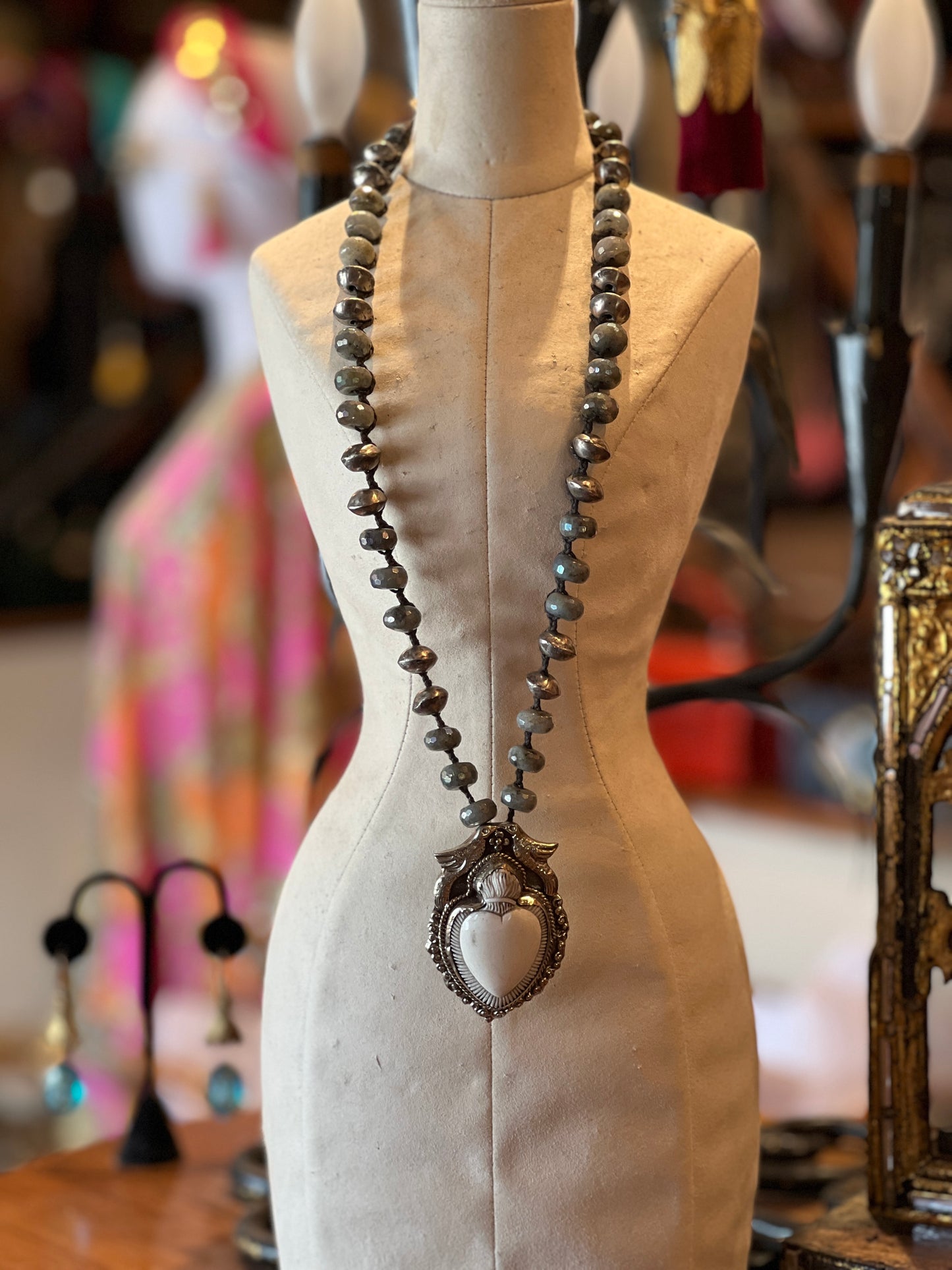 Heart Pendant Necklace #110