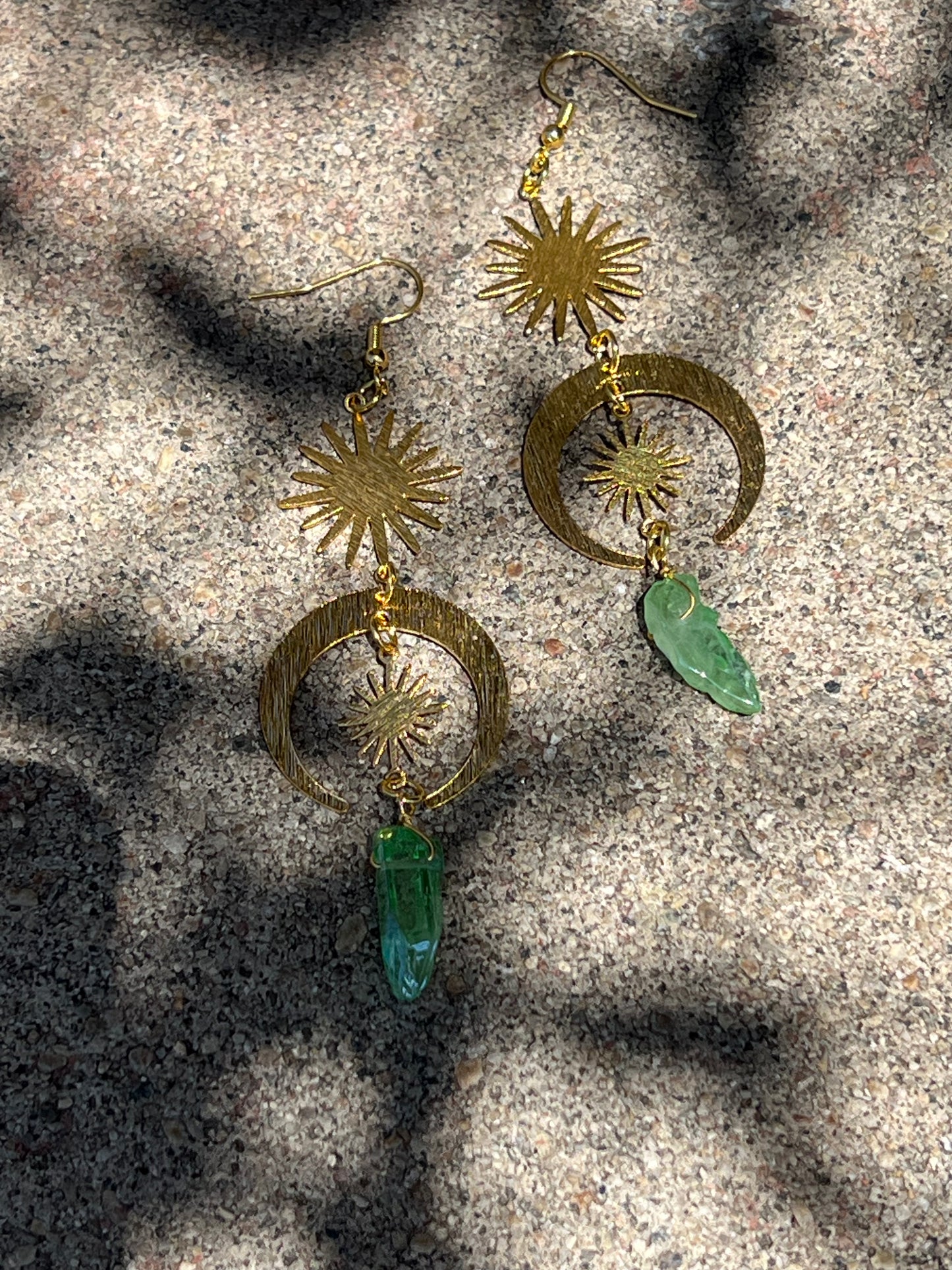 Golden Solstice Earrings