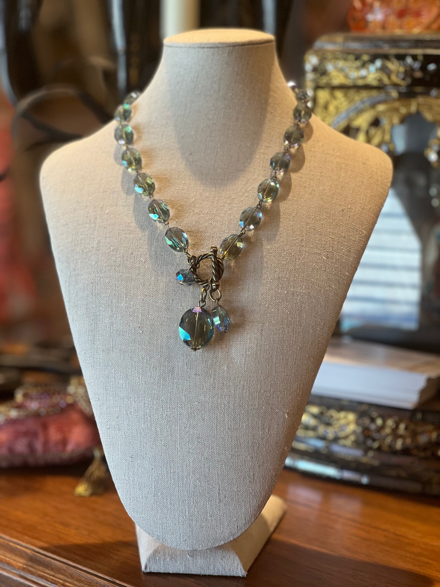 Charm Choker in Blue Moon