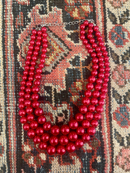 Ruby Red Pearls