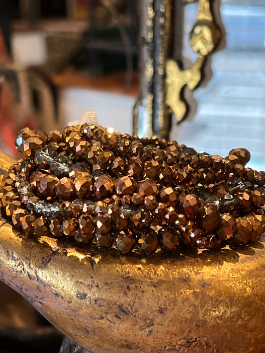 Stretch Bracelet Set in Bronze Age – Chateau Bel Age Boutique
