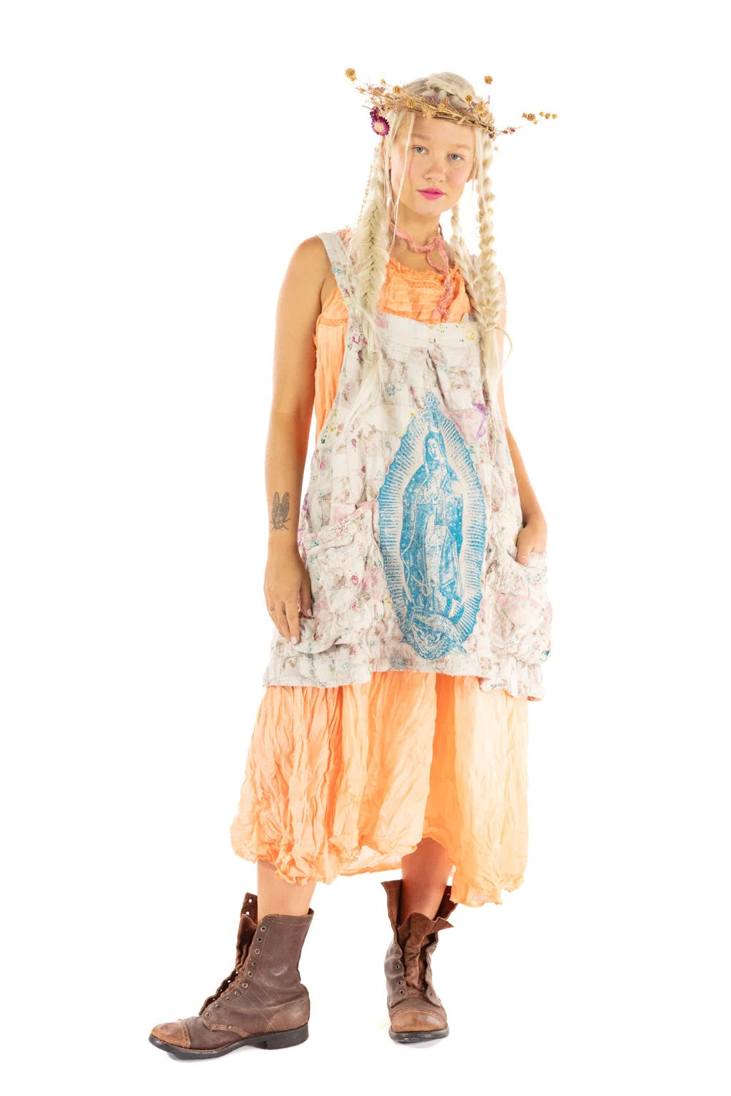 Floral Eli Faye Guadalupe Apron by Magnolia Pearl