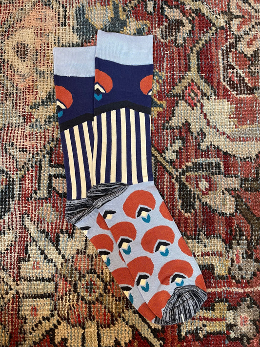 Autumnal Stripe Socks