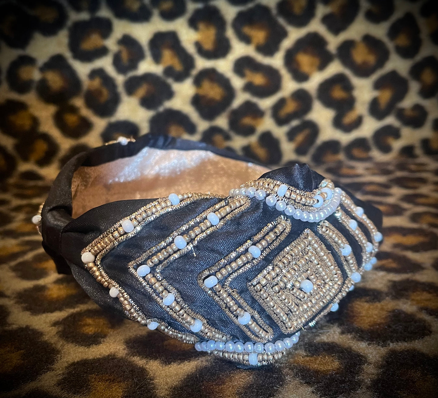 Gatsby Headband in Black