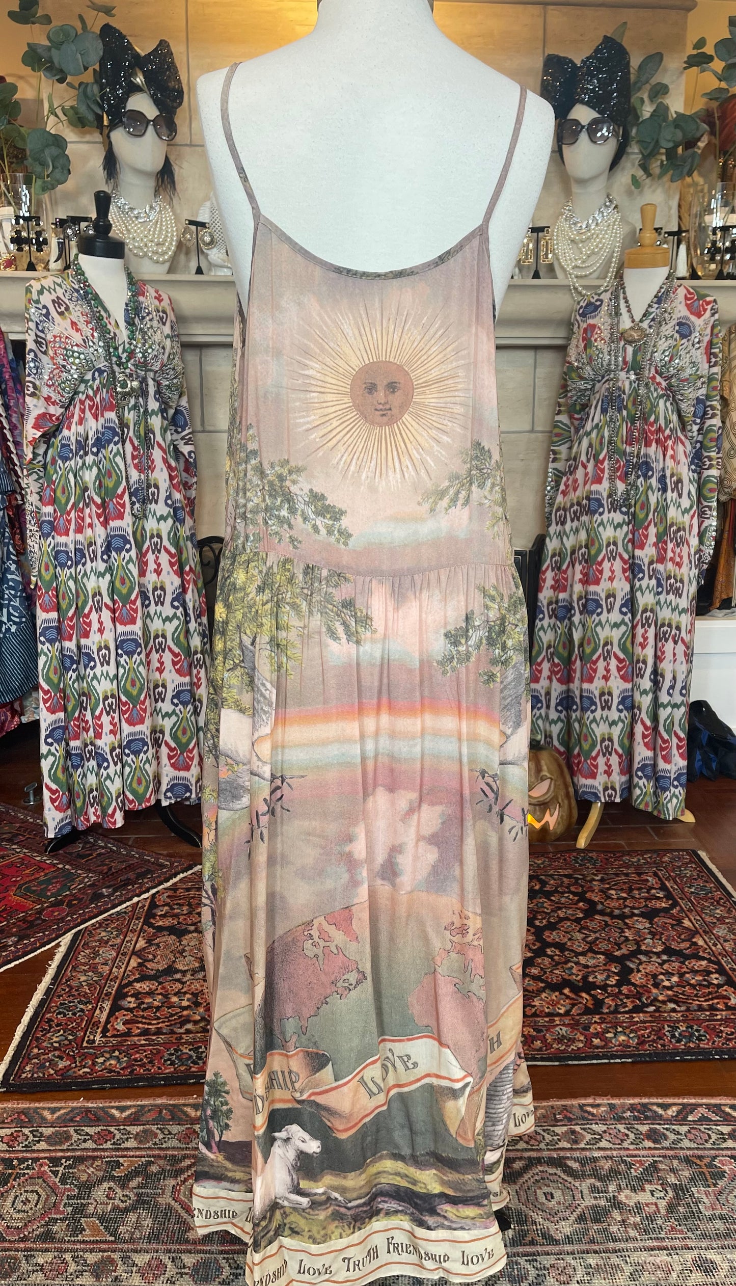 In Rainbows Slip Dress