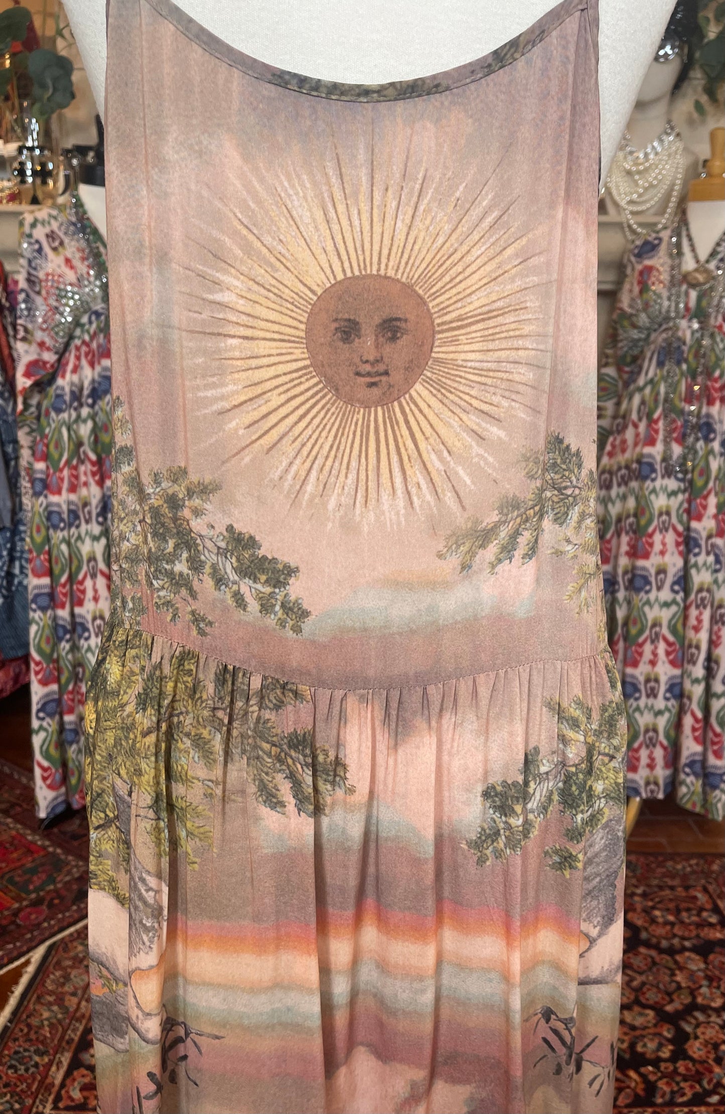 In Rainbows Slip Dress