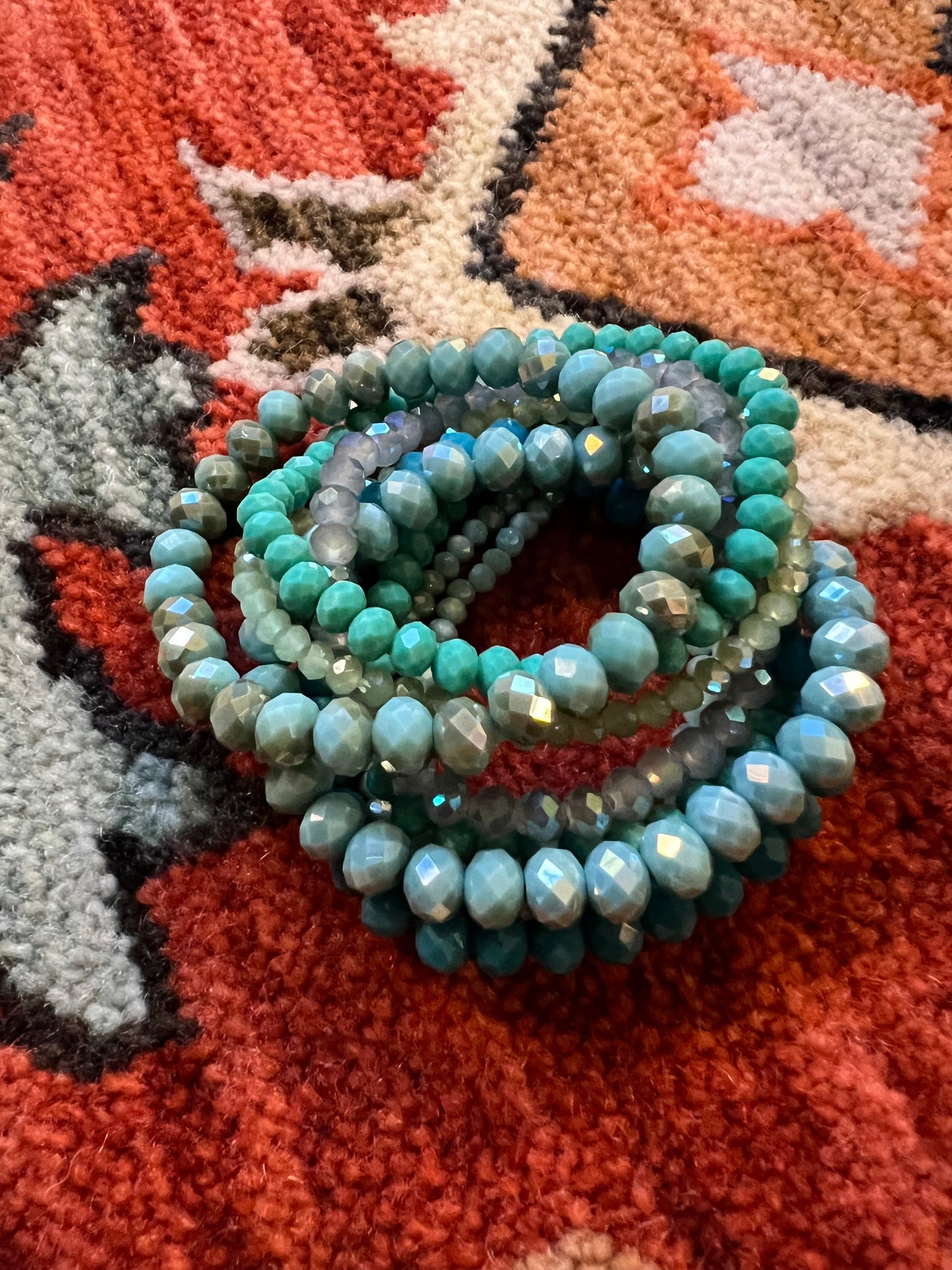 Stretch Bracelet in Turquoise