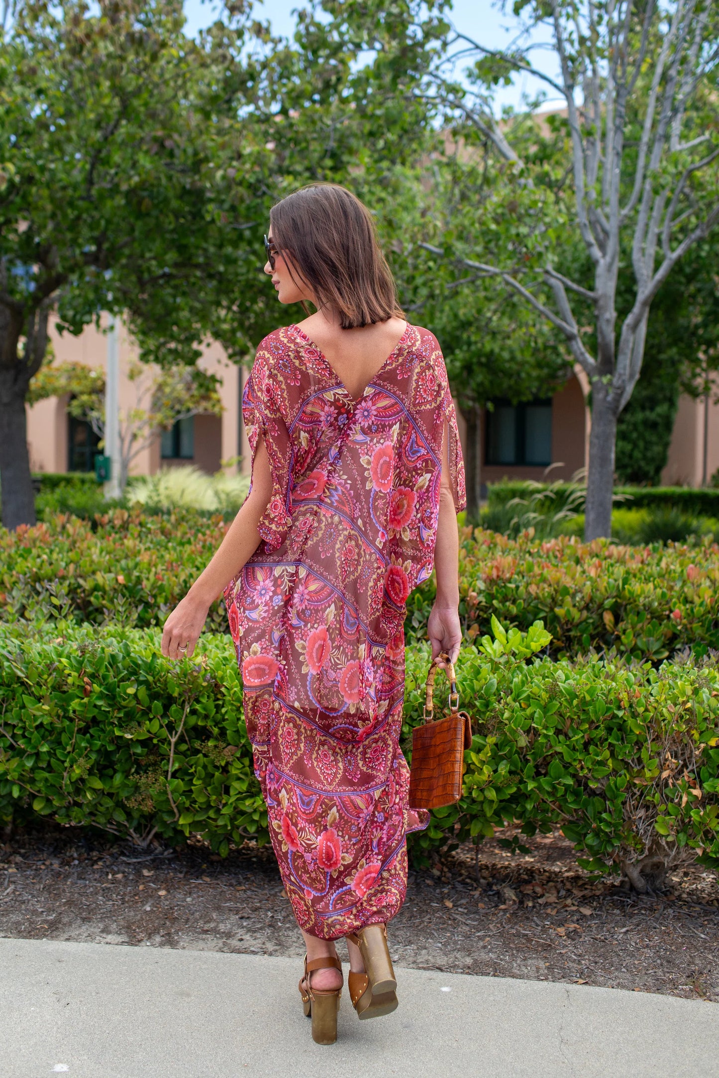 Lorraine Rose Paisley Caftan by JGrace