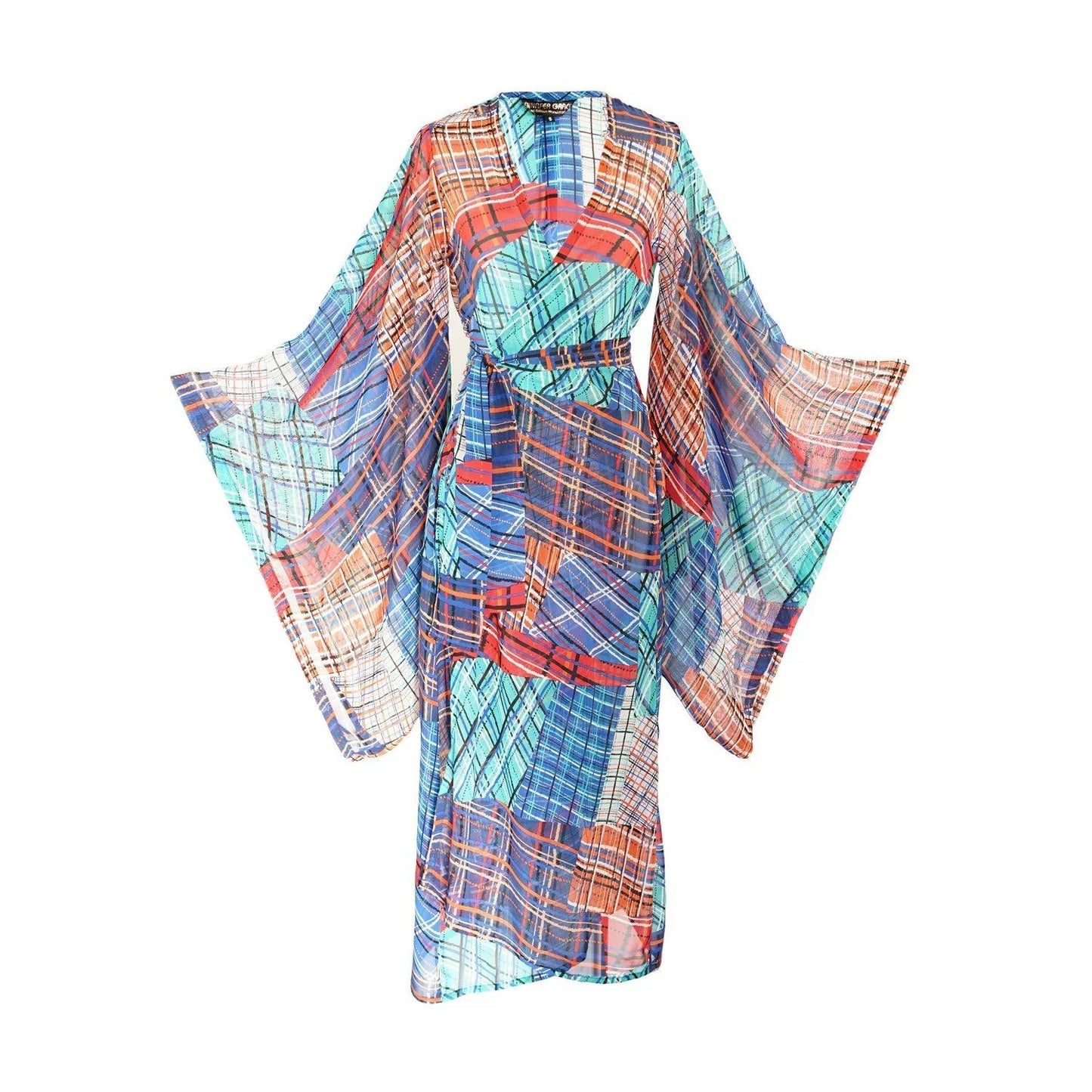 Nu Tartan Kimono by Jennafer Grace