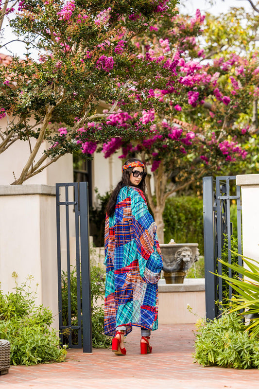 Nu Tartan Kimono by Jennafer Grace