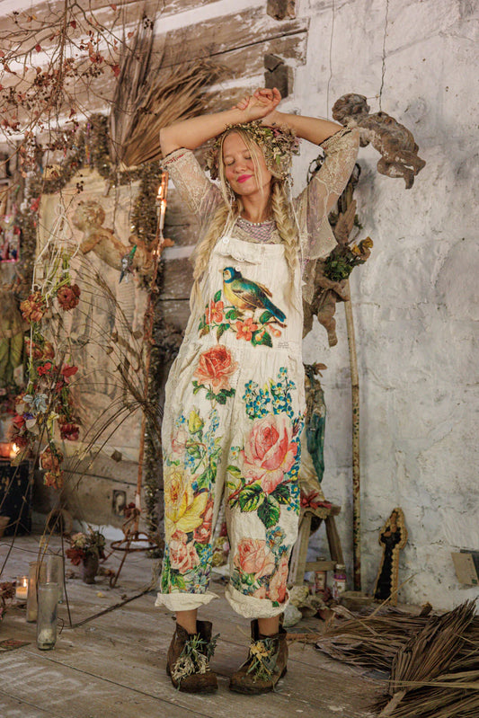 Birdie Bouquet 171 Benjamin Wide Leg Overalls
