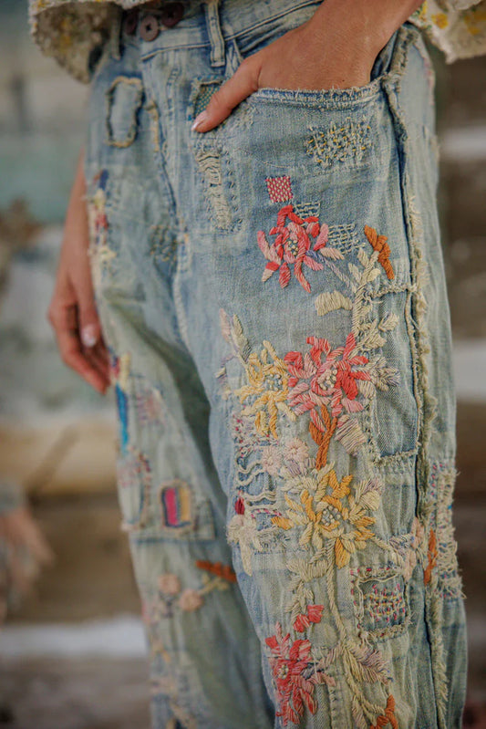 Hummingbird Miner Denims 907 in Faded Indigo by Magnolia Pearl