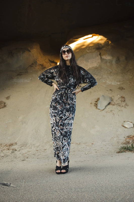 Phantasm Twist Dress by Jennafer Grace