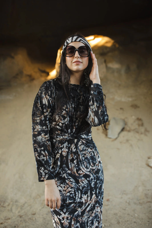 Phantasm Twist Dress by Jennafer Grace