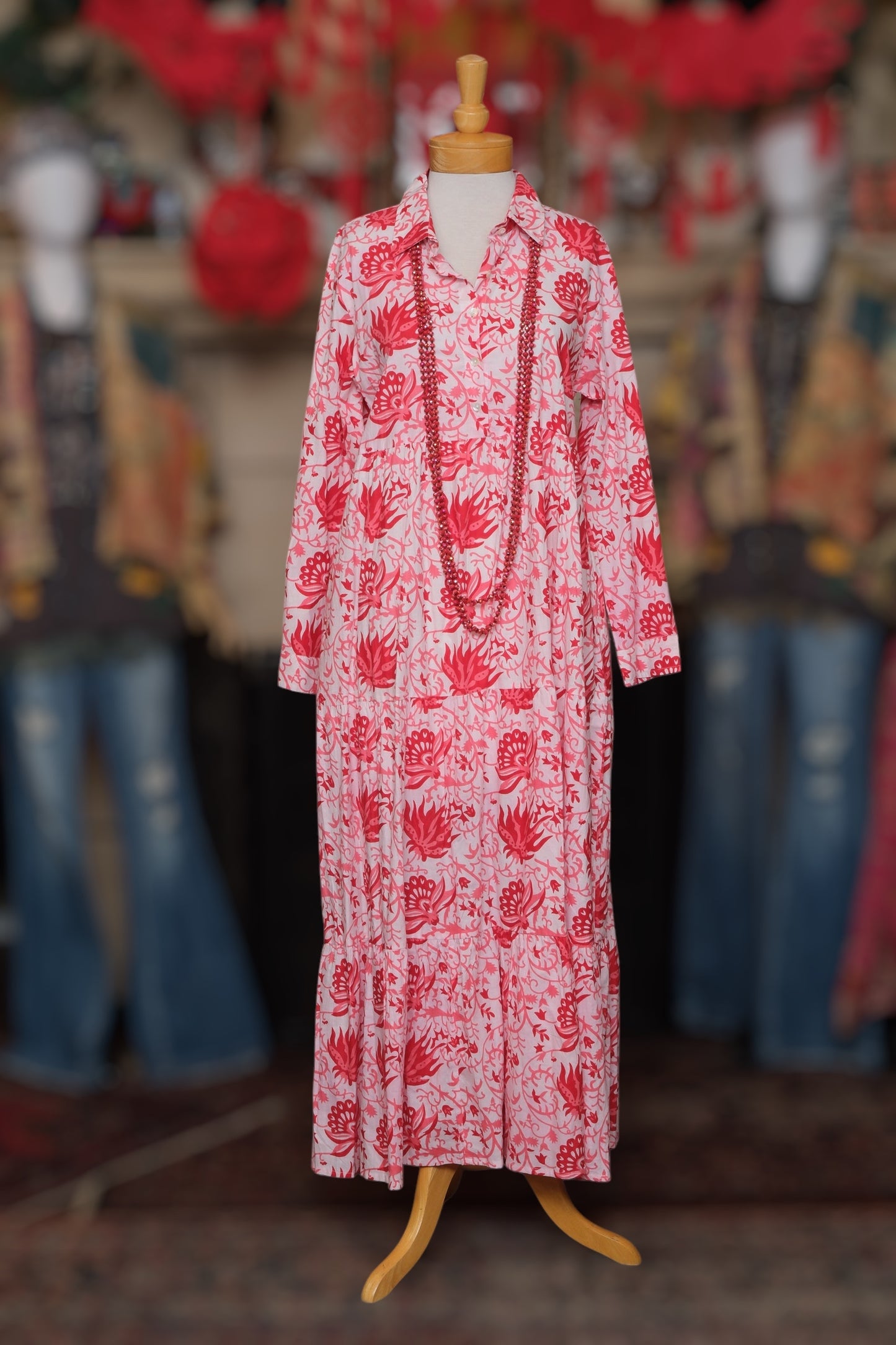 Flame Flower Dress