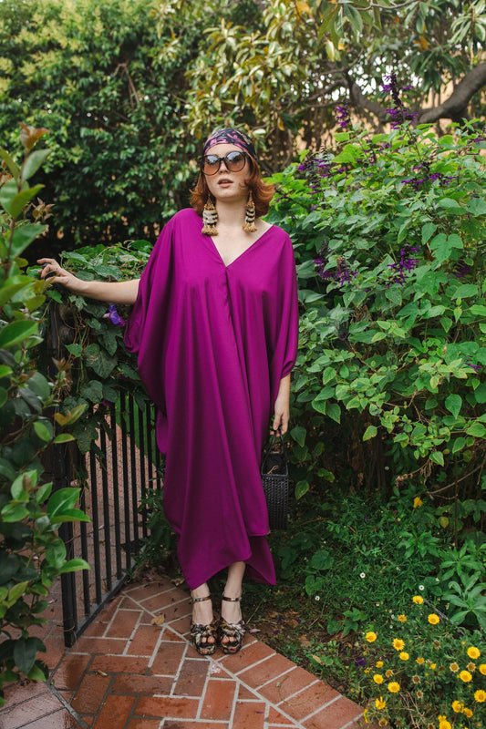 Raspberry Caftan by Jennafer Grace