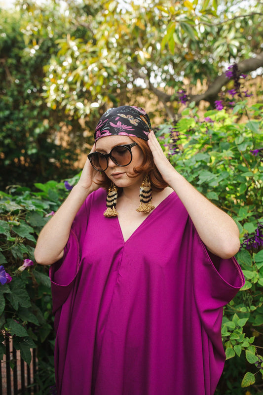 Raspberry Caftan by Jennafer Grace