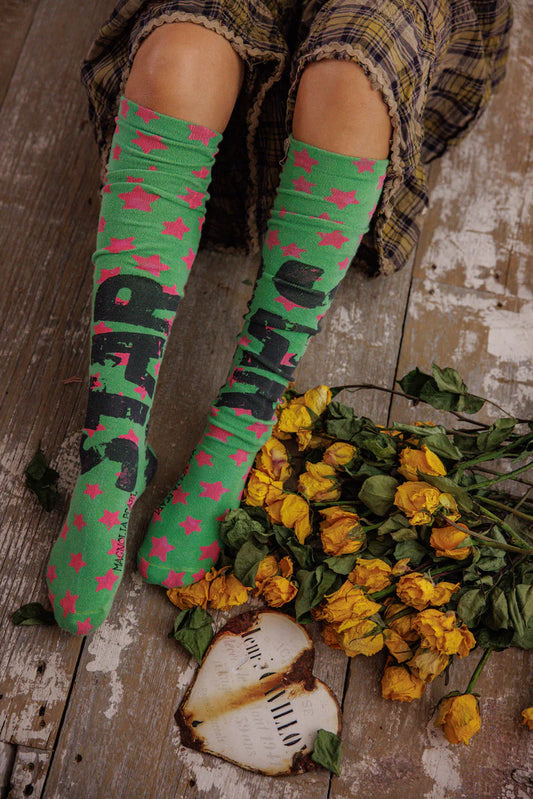 Star Over The Knee Socks 168 in Out Of This World