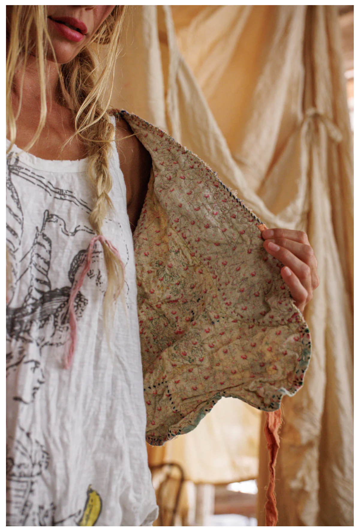 Kalamkari Andhra Jacket 1382 WNDRL by Magnolia Pearl