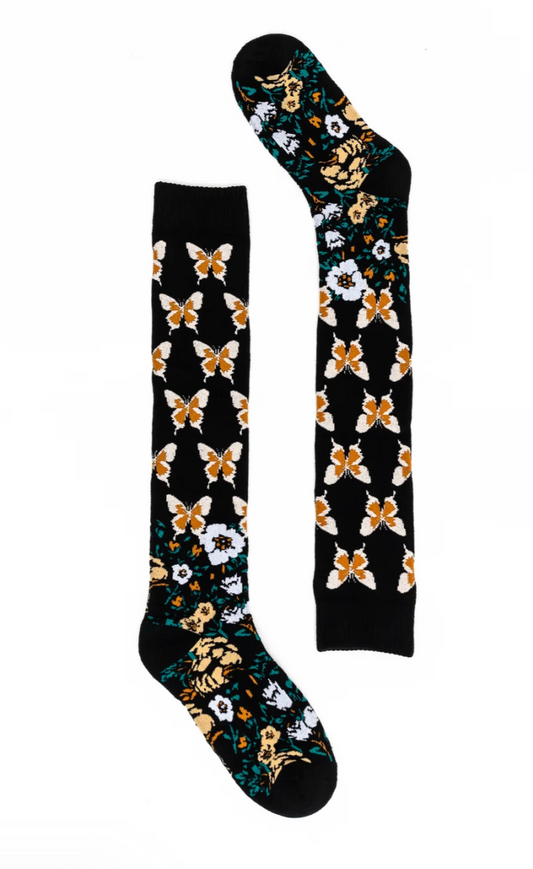Cozy Butterscotch Knee High Socks
