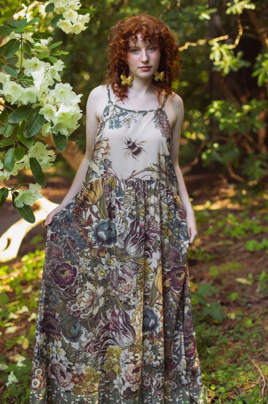 Love Grows Wild Boheme Slip Dress – Chateau Bel Age Boutique (view 2)