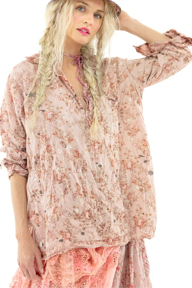 Floral Print Raya Shirt by Magnolia Pearl