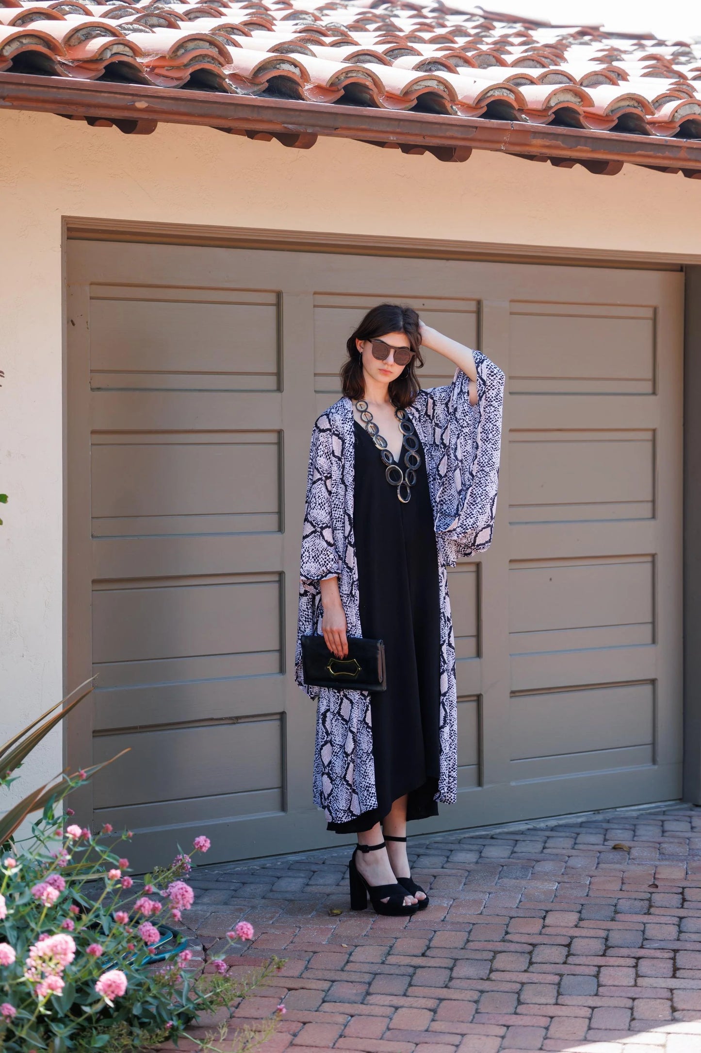 Snow Viper Kimono by Jennafer Grace