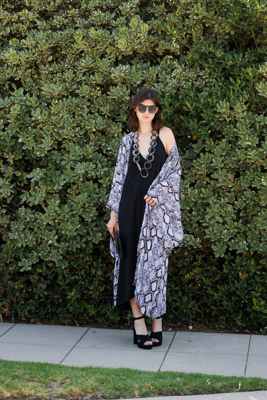 Snow Viper Kimono by Jennafer Grace