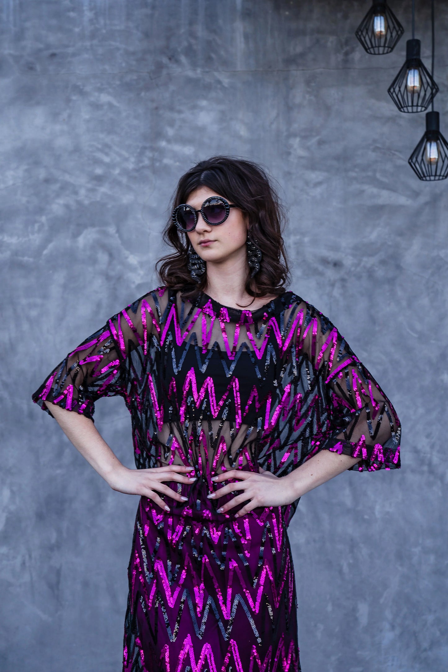 Studio Shimmer Side Split Tunic by Jennafer Grace