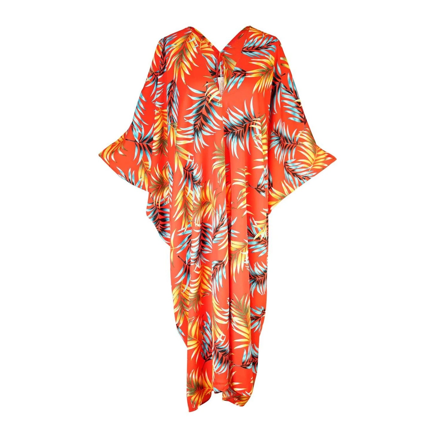 Tahitian Palm Caftan by Jennafer Grace