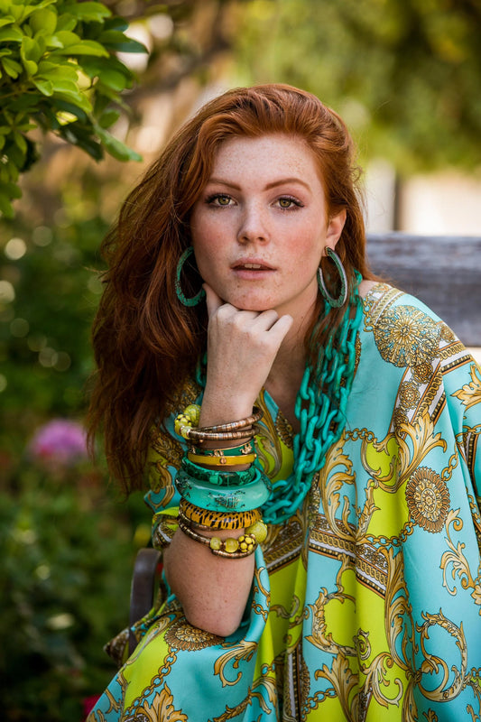 Voglia Blu Caftan by Jennafer Grace