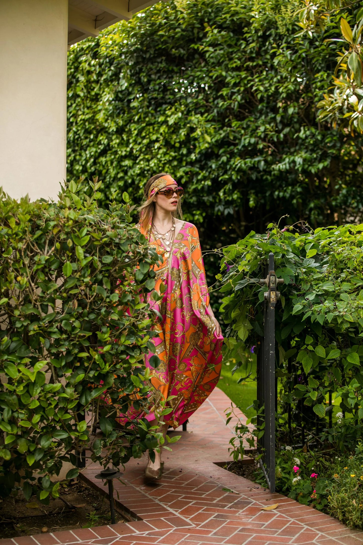 Voglia Rosa Caftan by Jennafer Grace