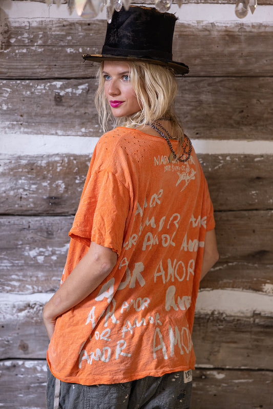 Love Amor Tee in Marmalade by Magnolia Pearl