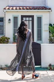 Calvin Border Print Border Caftan by Jennafer Grace