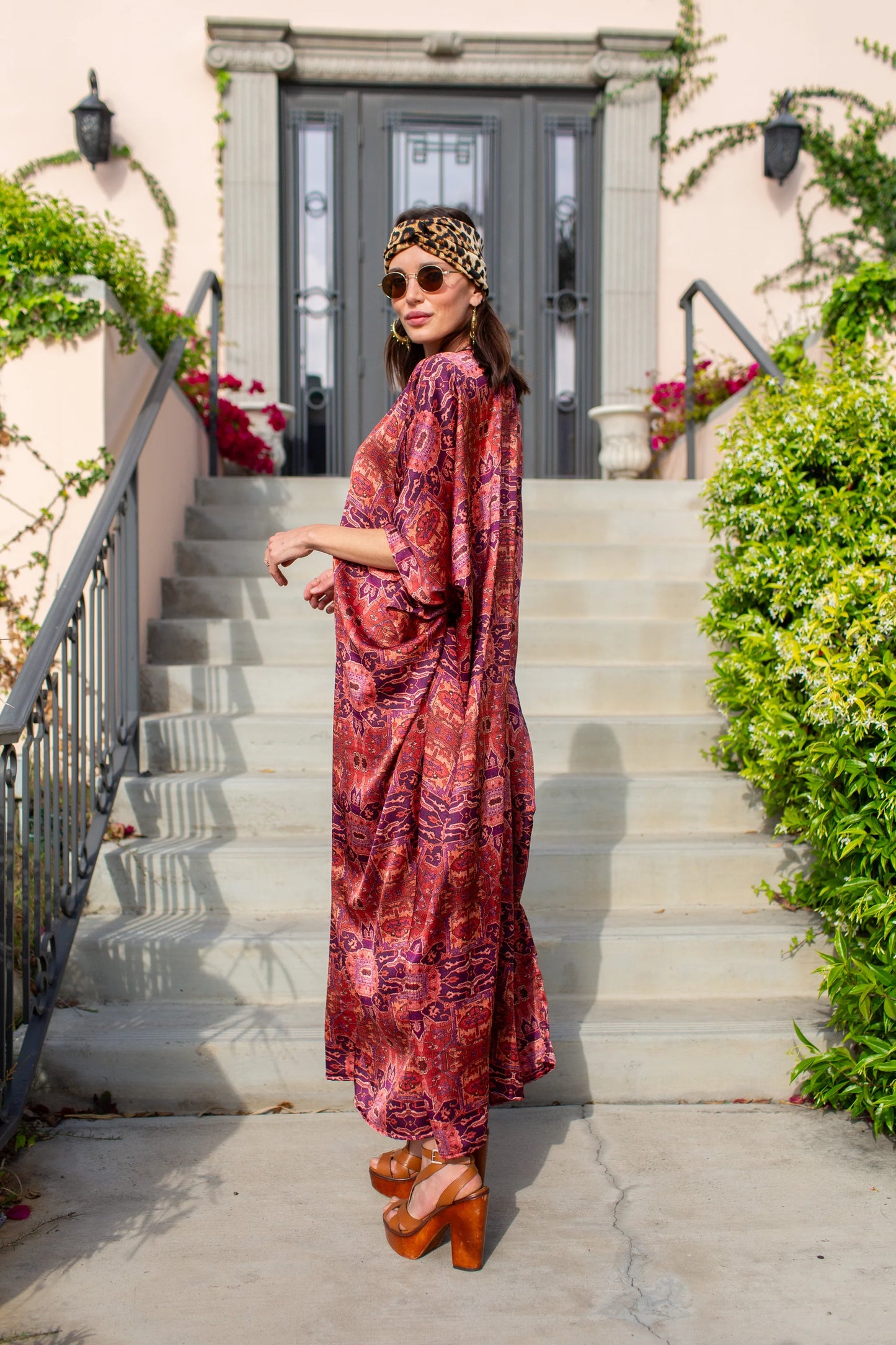 Goddess Waist Caftan in Kasbah Shine by JGrace