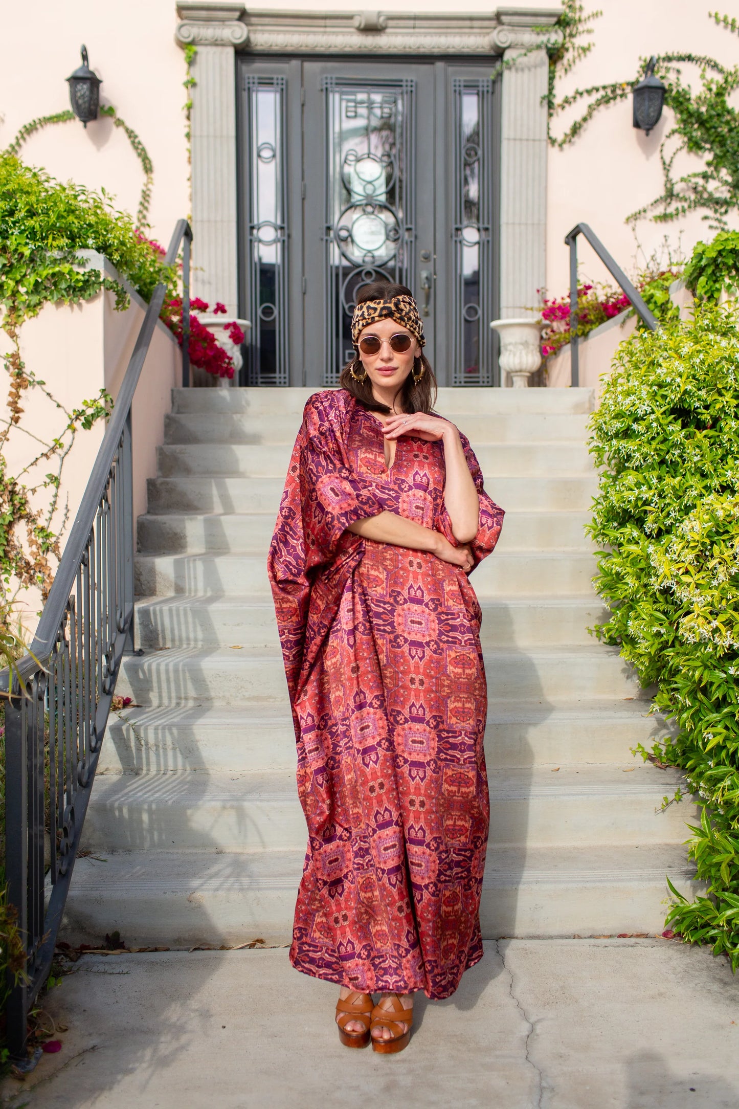 Goddess Waist Caftan in Kasbah Shine by JGrace