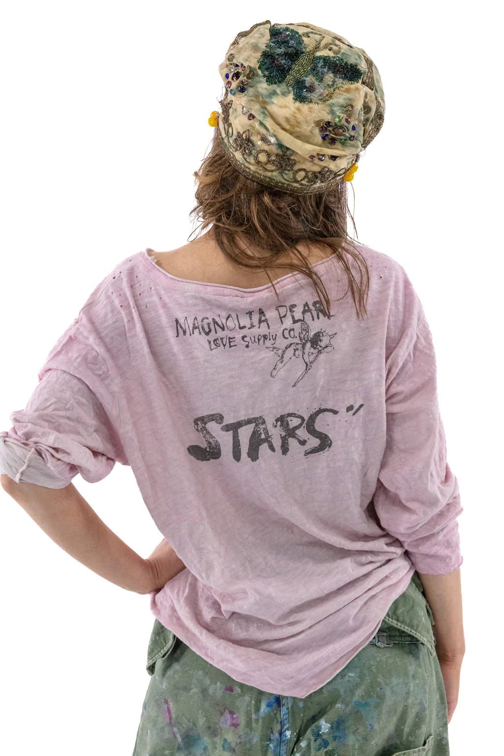 Cotton Jersey Master Of Time Phases Viggo T by Magnolia Pearl