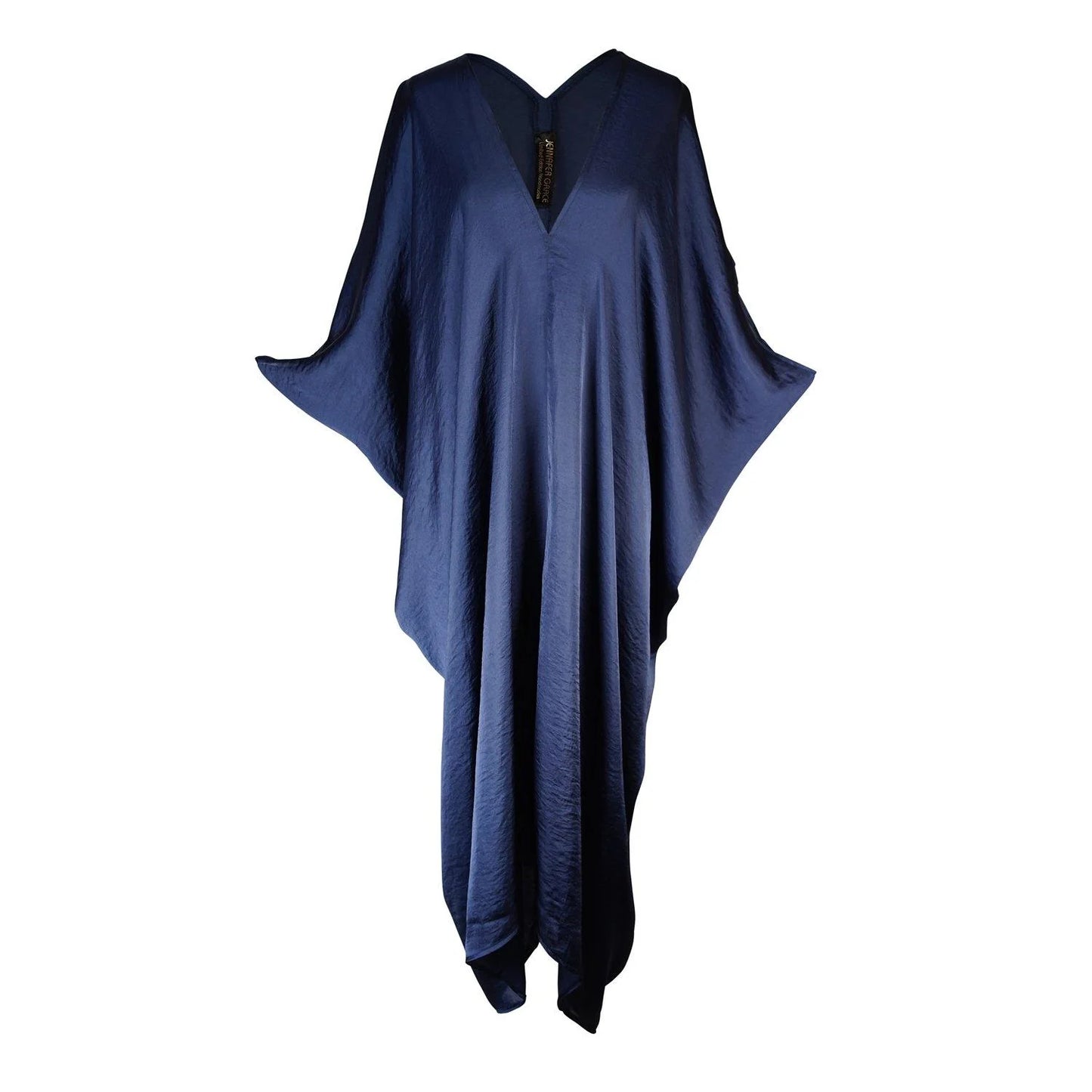 Midnight Peachskin Caftan by Jennafer Grace