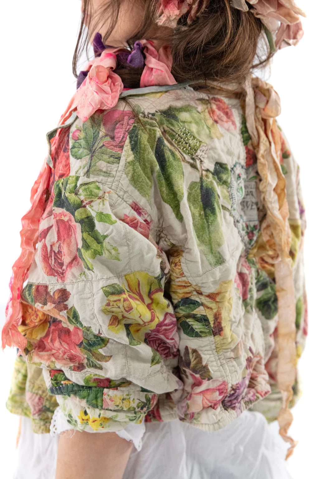 Floral Cropped Leni Jacket by Magnolia Pearl